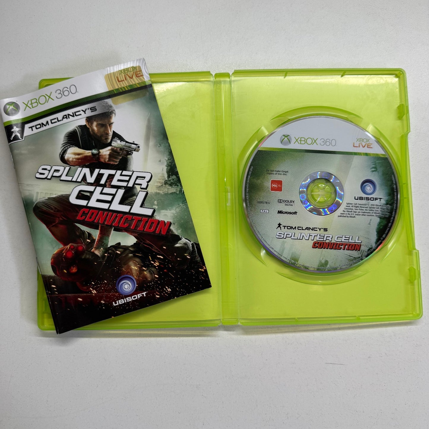 Tom Clancy’s Splinter Cell Conviction Xbox 360 Game