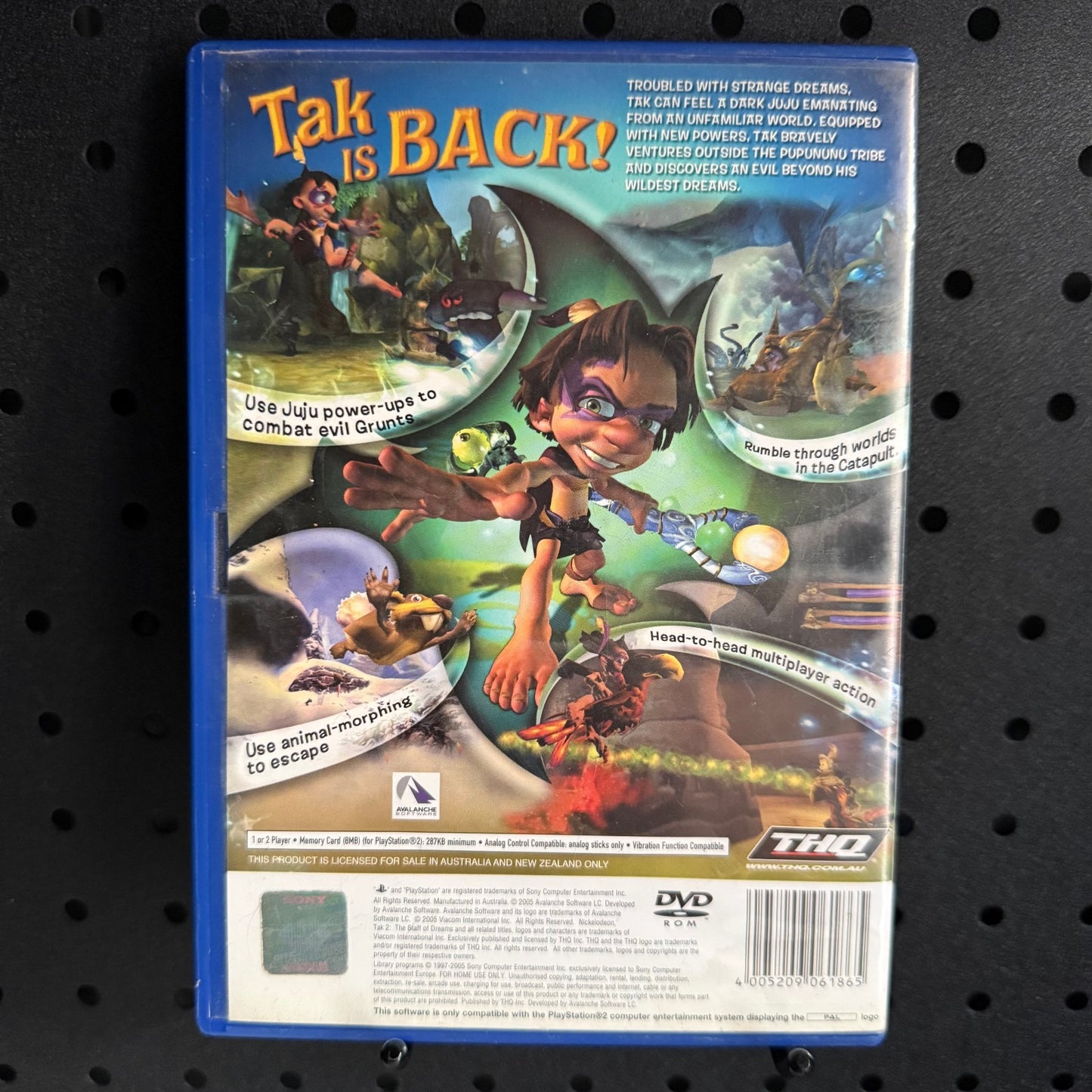 TAK 2 The Staff of Dreams PlayStation 2 PS2 Game