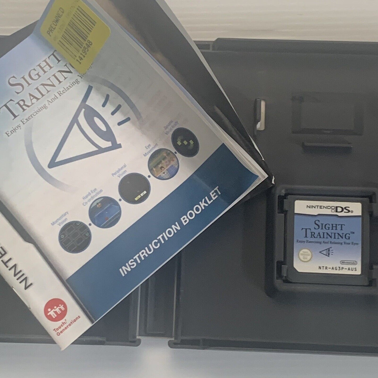 Sight Training Nintendo DS Game