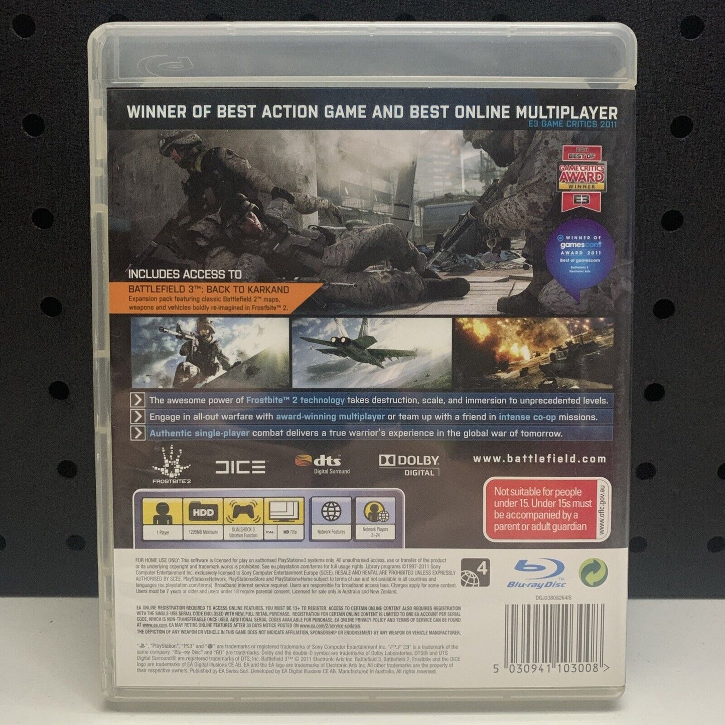 Battlefield 3 Limited Edition PlayStation 3 PS3 Game