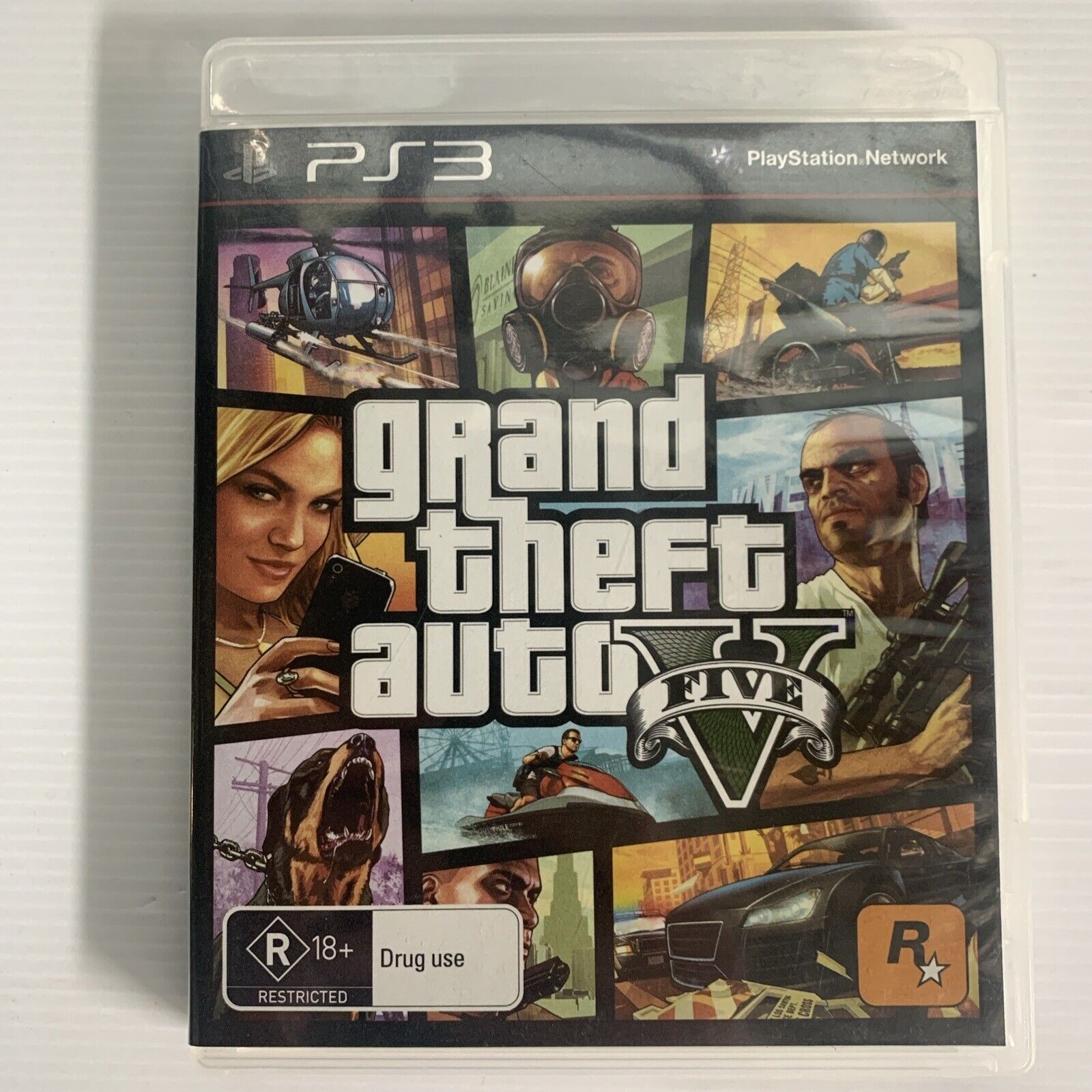 Grand Theft Auto V PlayStation 3 PS3 Game GTA – Retro Mick