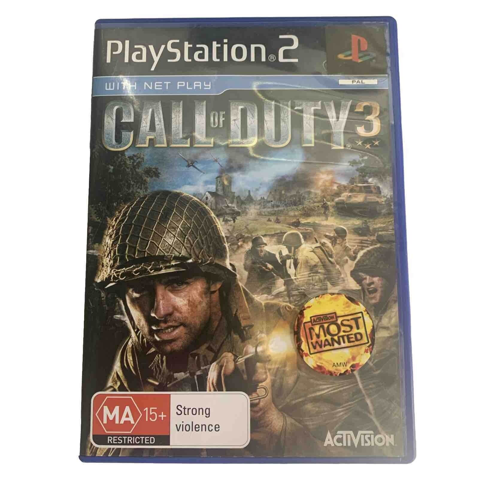 Call of duty store 3 playstation 2