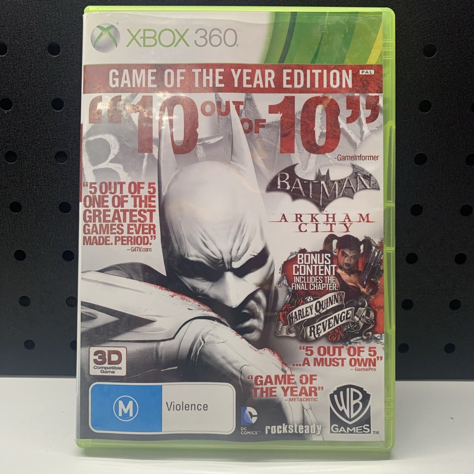 Batman Arkham City Game Of The Year Edition Xbox 360 Game – Retro Mick