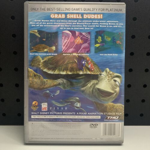 Finding Nemo Disney Pixar PlayStation 2 PS2 Game