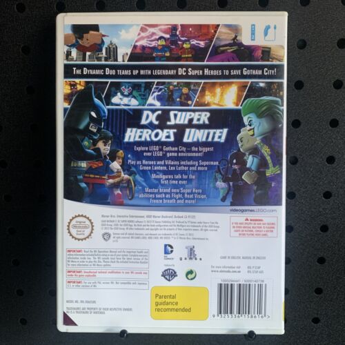 LEGO Batman 2 DC Super Heroes Nintendo Wii Game
