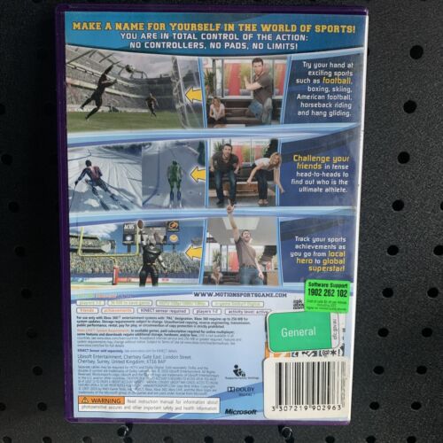 MotionSports Play For Real Microsoft Xbox 360 Game