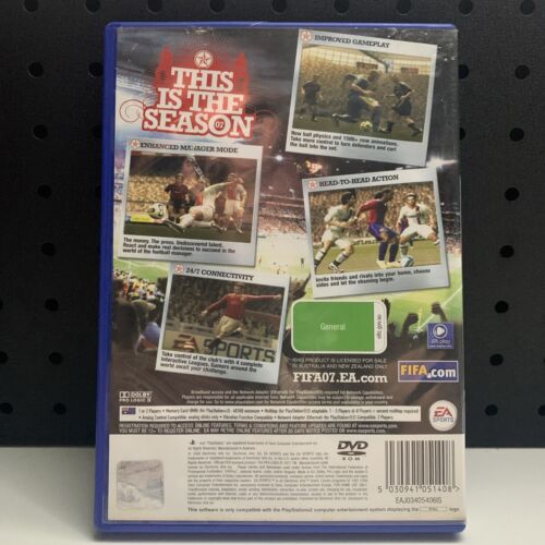 FIFA 07 PlayStation 2 PS2 Game