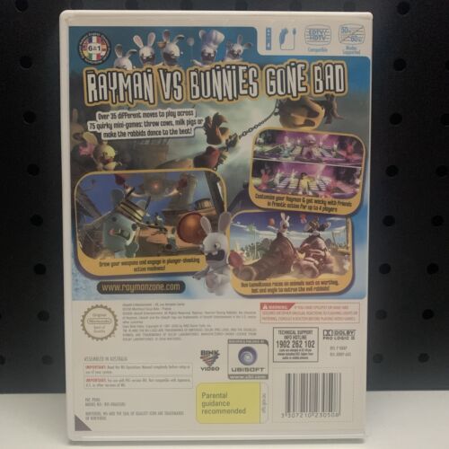Rayman Raving Rabbids Nintendo Wii Game