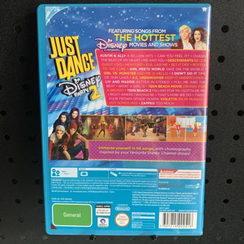 Just Dance Disney Party 2 Nintendo Wii U Game