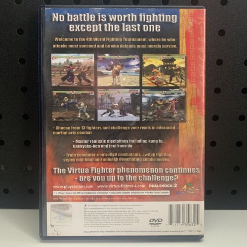 Virtua Fighter 4 PlayStation 2 PS2 Game