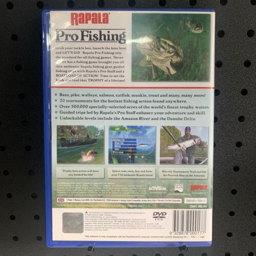 Rapala Pro Fishing PlayStation 2 PS2 Game