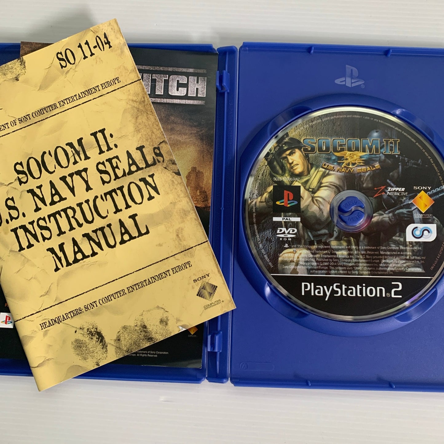 SOCOM II US Navy Seals PlayStation 2 PS2 Game