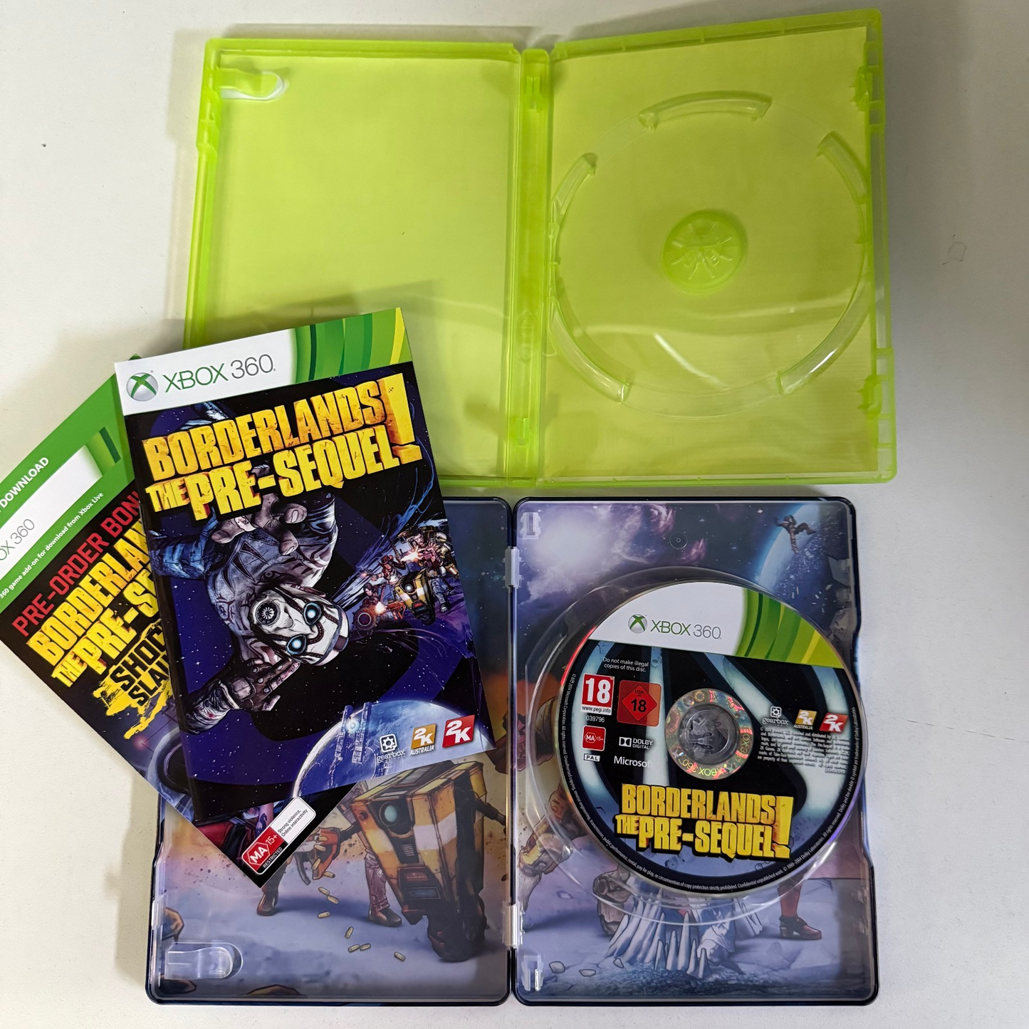 Borderlands The Pre-Sequel Xbox 360 Game