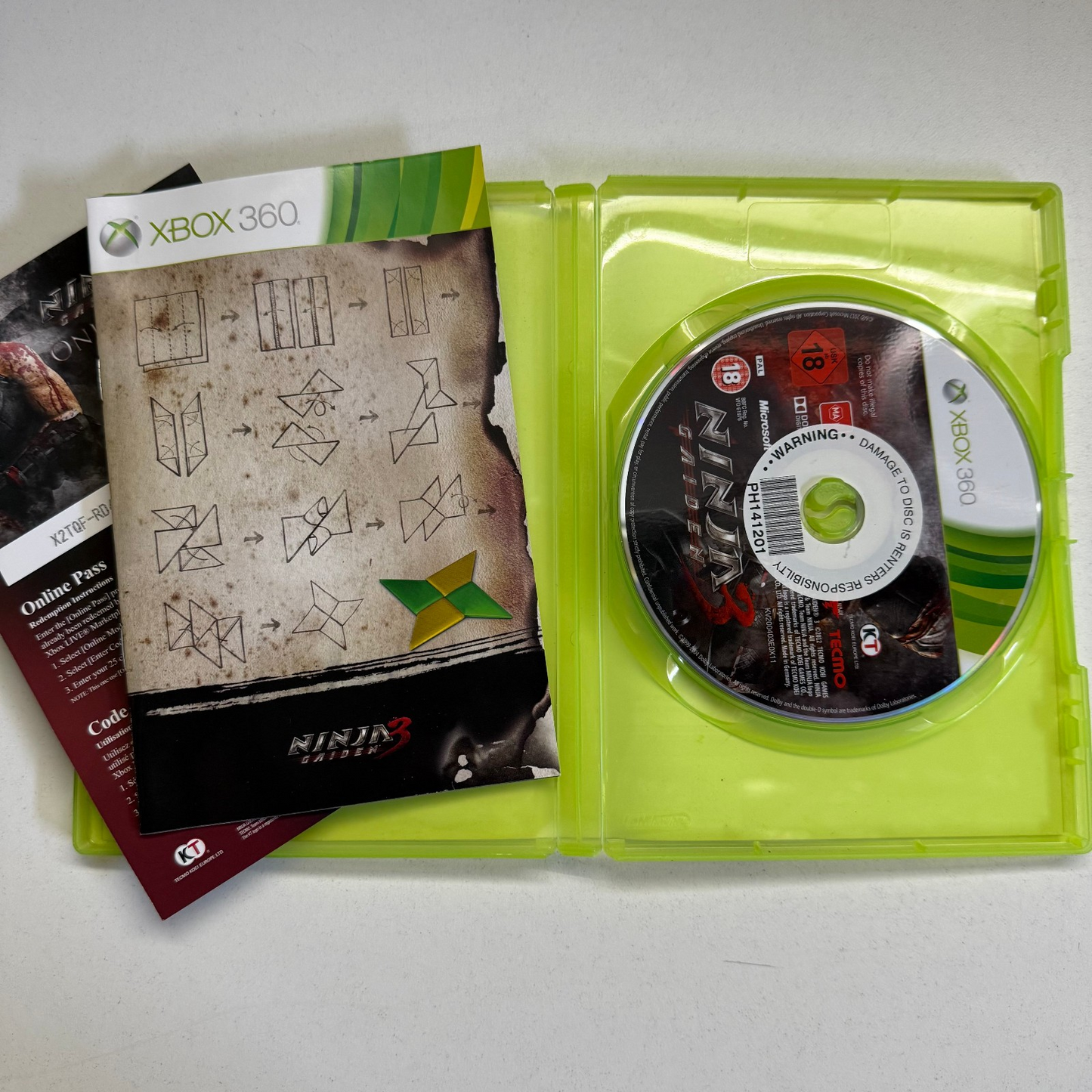 Ninja Gaiden 3 Xbox 360 Game