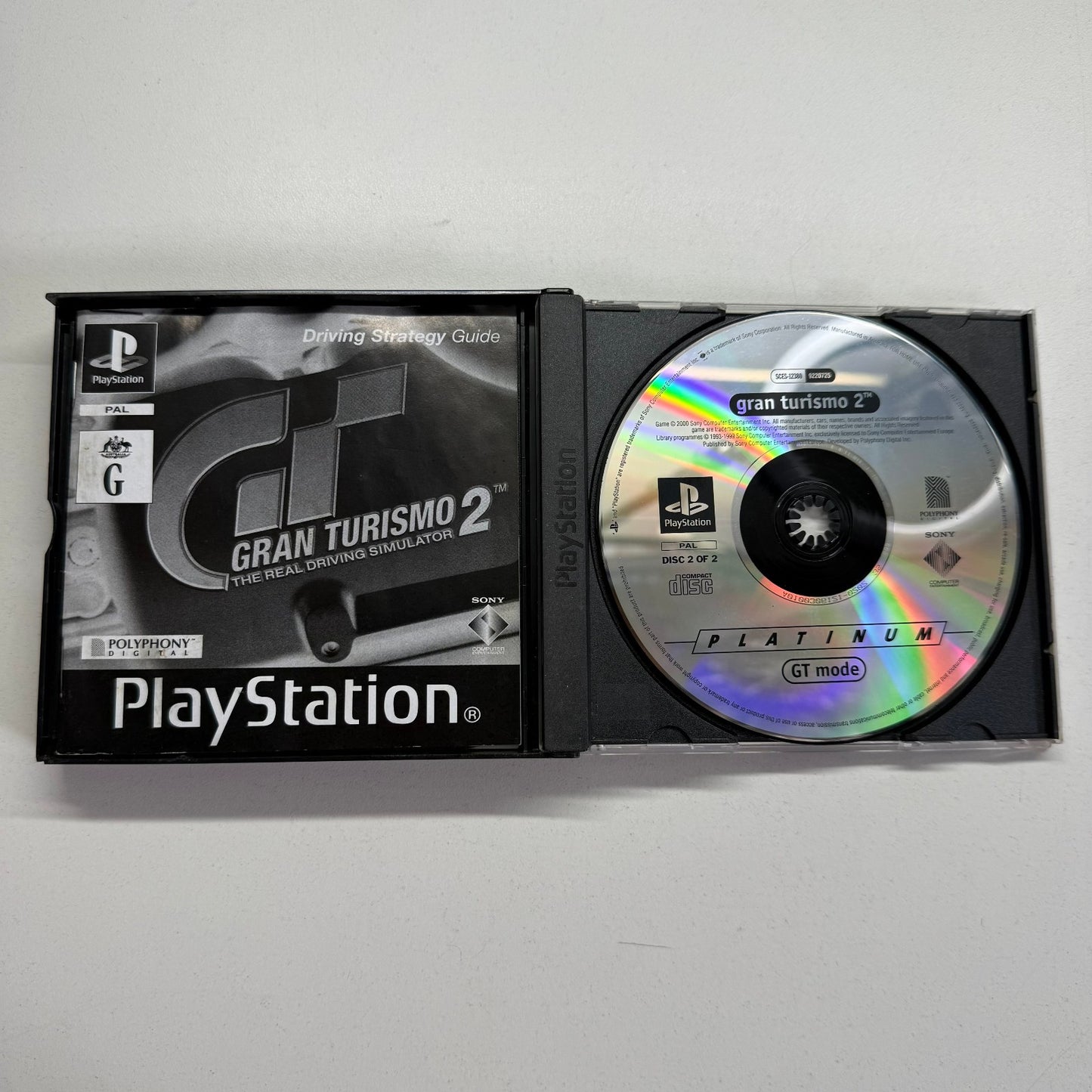 Gran Turismo 2 Driving Simulator PlayStation 1 PS1 Game