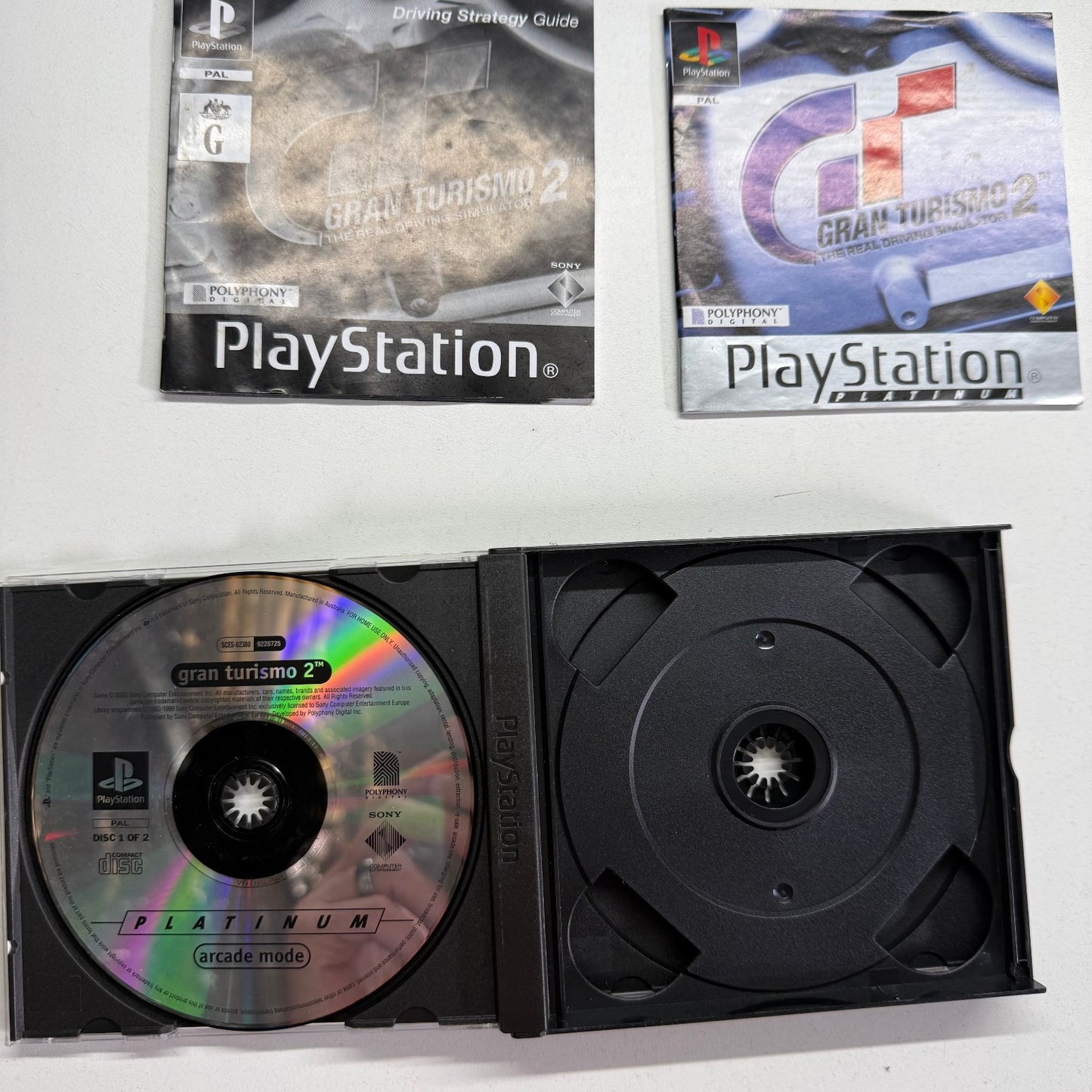 Gran Turismo 2 Driving Simulator PlayStation 1 PS1 Game