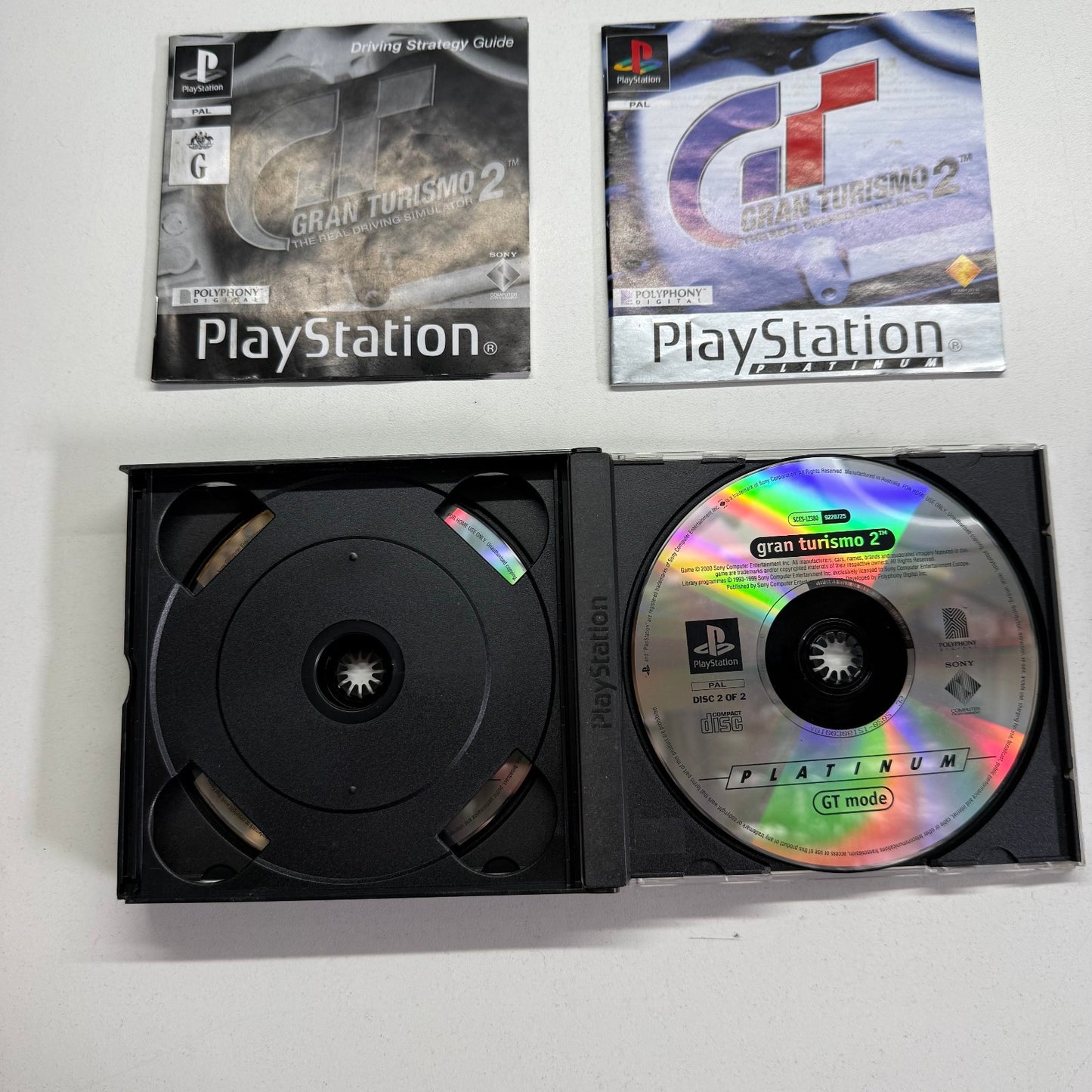 Gran Turismo 2 Driving Simulator PlayStation 1 PS1 Game