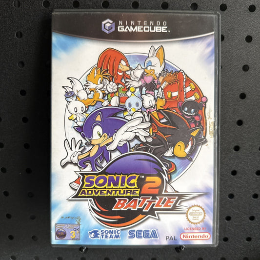 Sonic Adventure 2 Battle Nintendo GameCube PAL Game