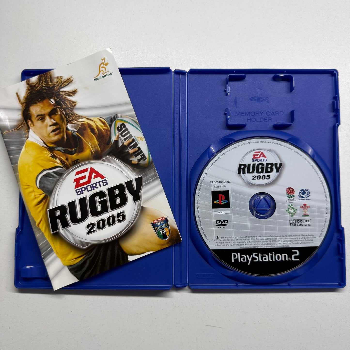 EA Sports Rugby 2005 PlayStation 2 PS2 Game