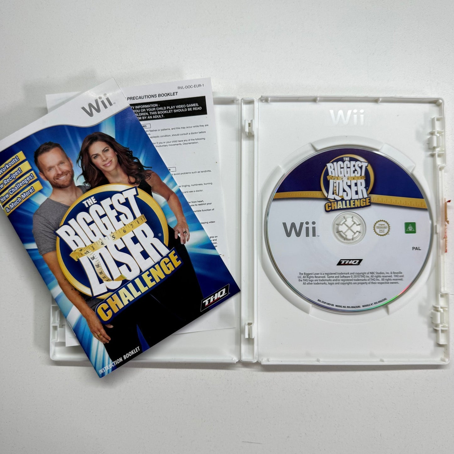 The Biggest Loser Challenge Wii Nintendo Game