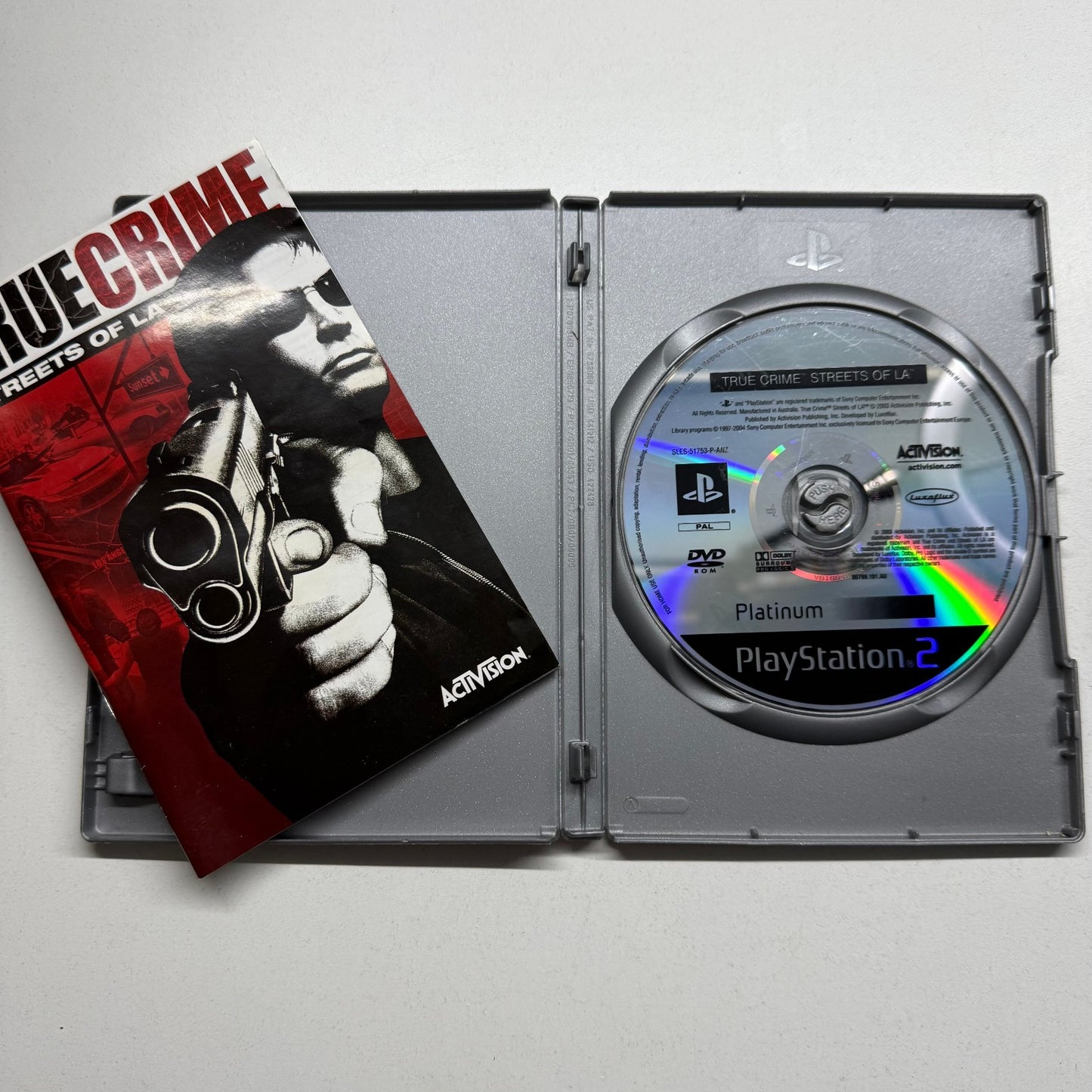 True Crime Streets of LA PlayStation 2 PS2 Game