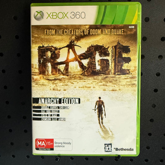 RAGE Anarchy Edition Xbox 360 Game