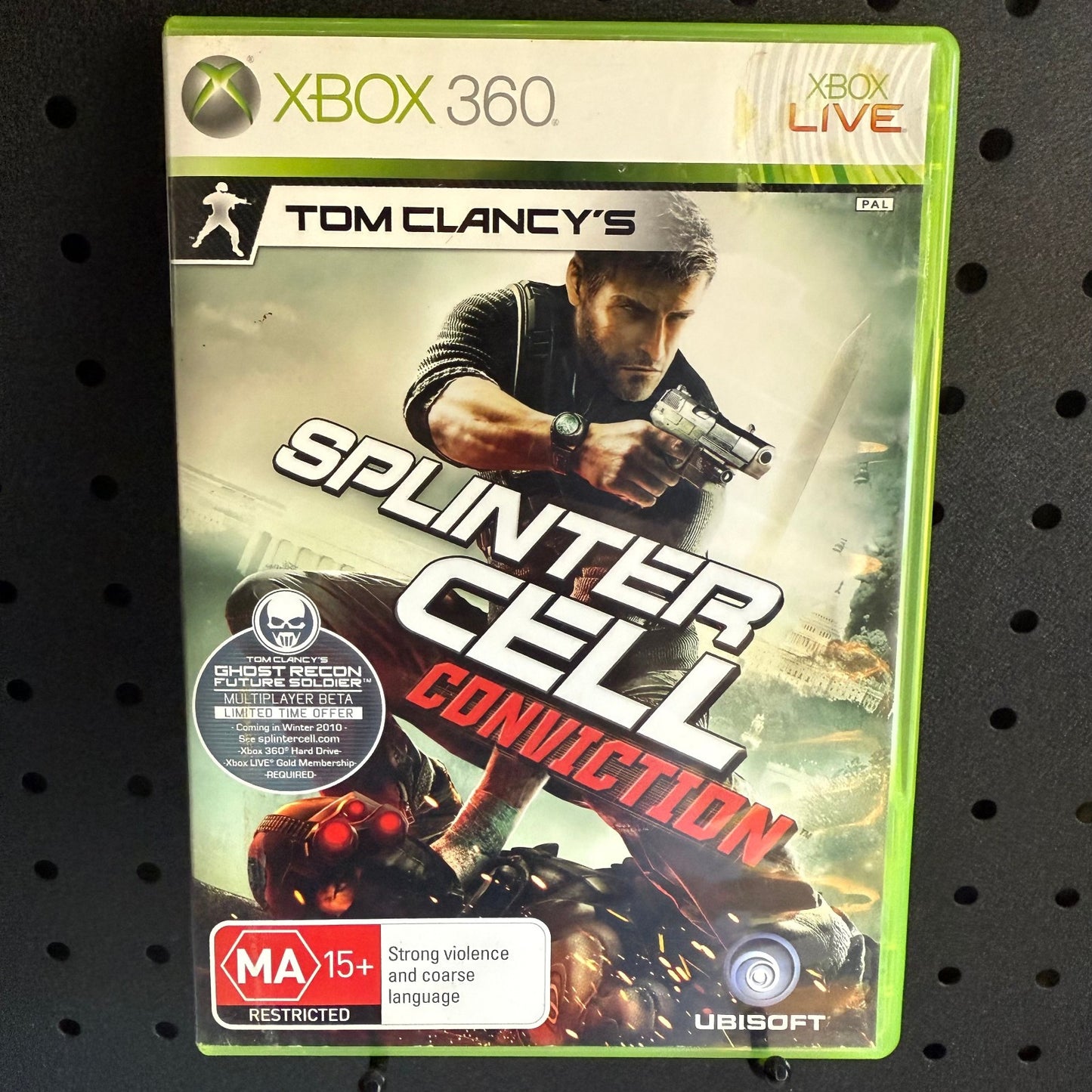 Tom Clancy’s Splinter Cell Conviction Xbox 360 Game