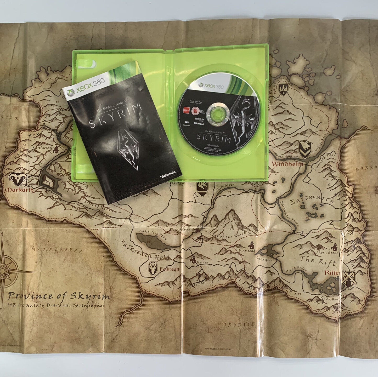 Skyrim The Elder Scrolls V Xbox 360