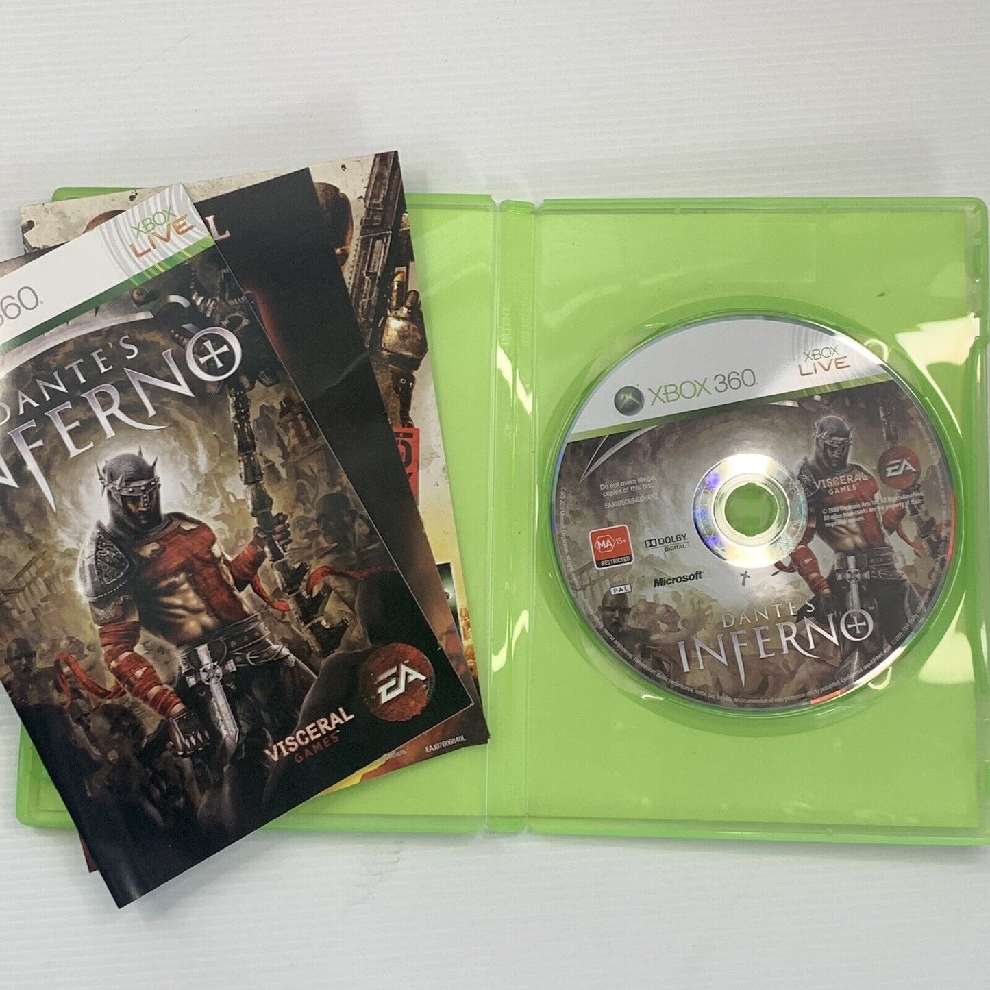 Dante's Inferno Xbox 360 Game