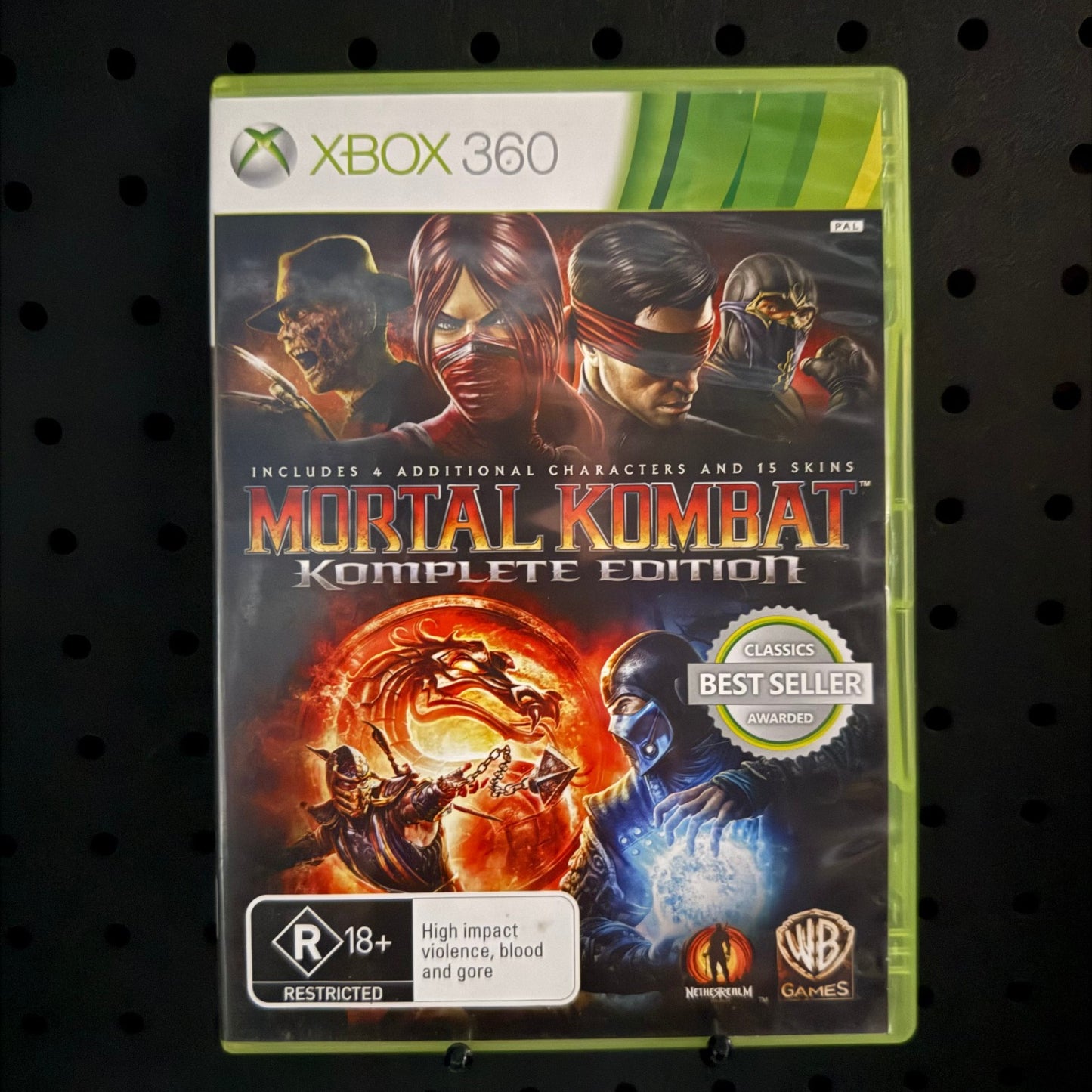 Mortal Kombat Komplete Edition Xbox 360 Game