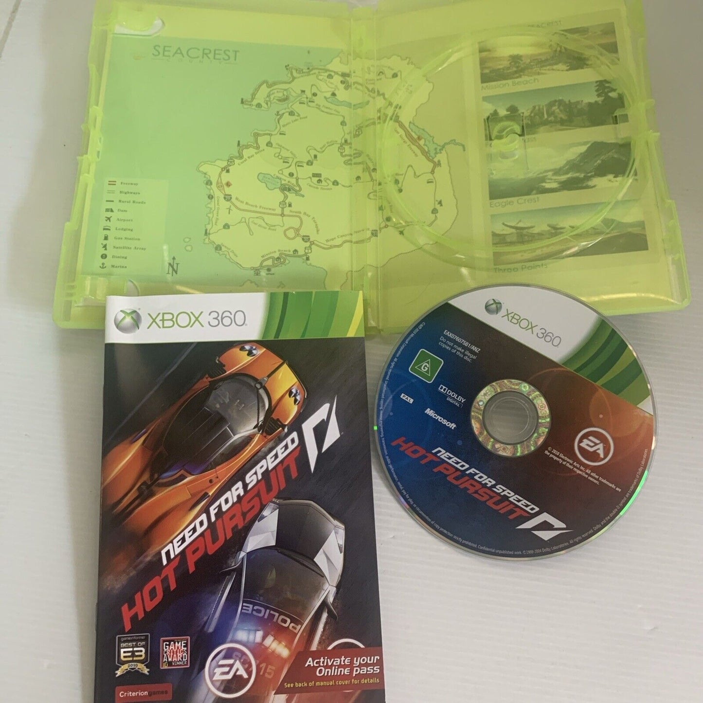 Need for Speed Hot Pursuit Xbox 360 Game