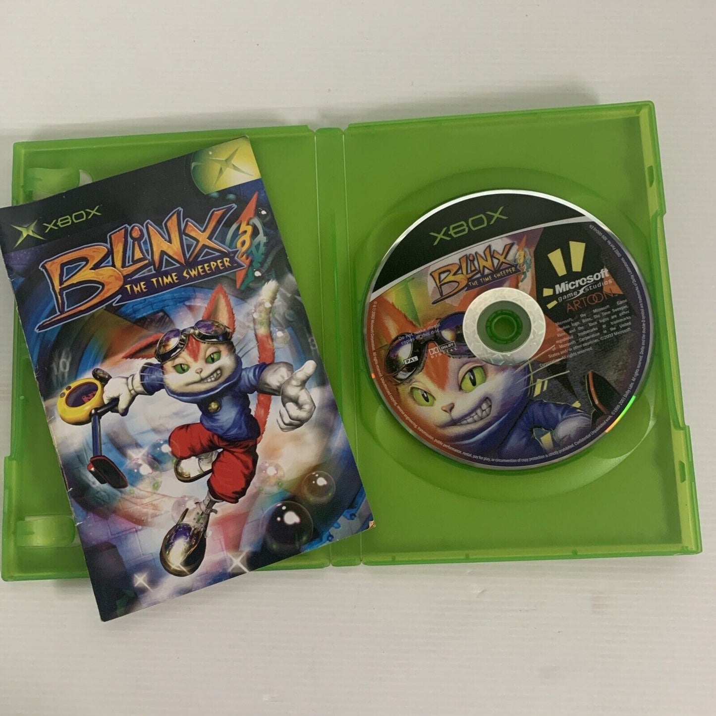 Blinx The Time Sweeper Xbox Original Game