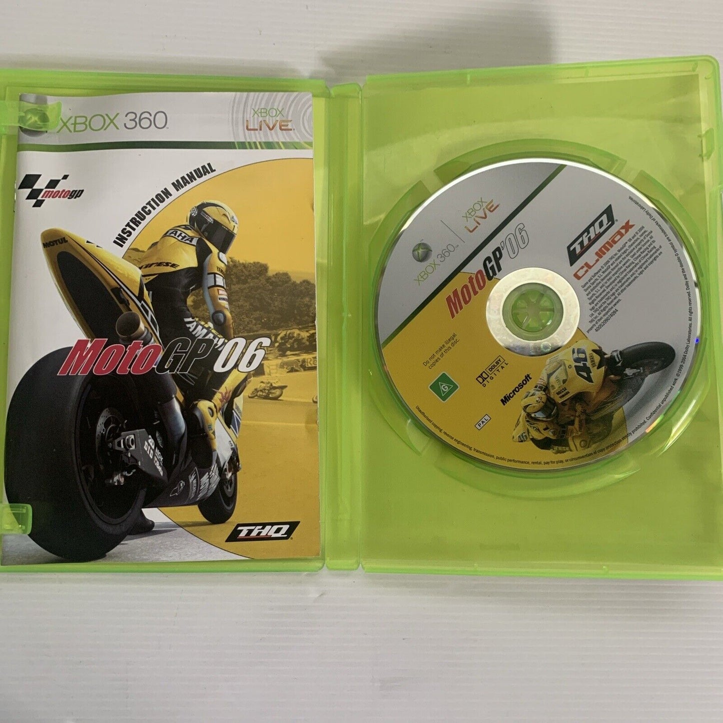 MotoGP 06 Xbox 360 Game