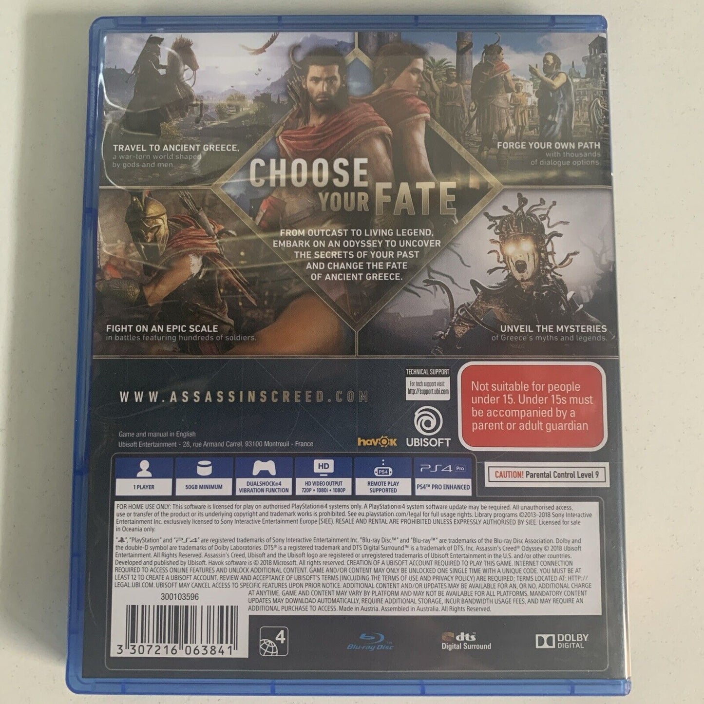 Assassin's Creed Odyssey PlayStation 4 PS4 Game