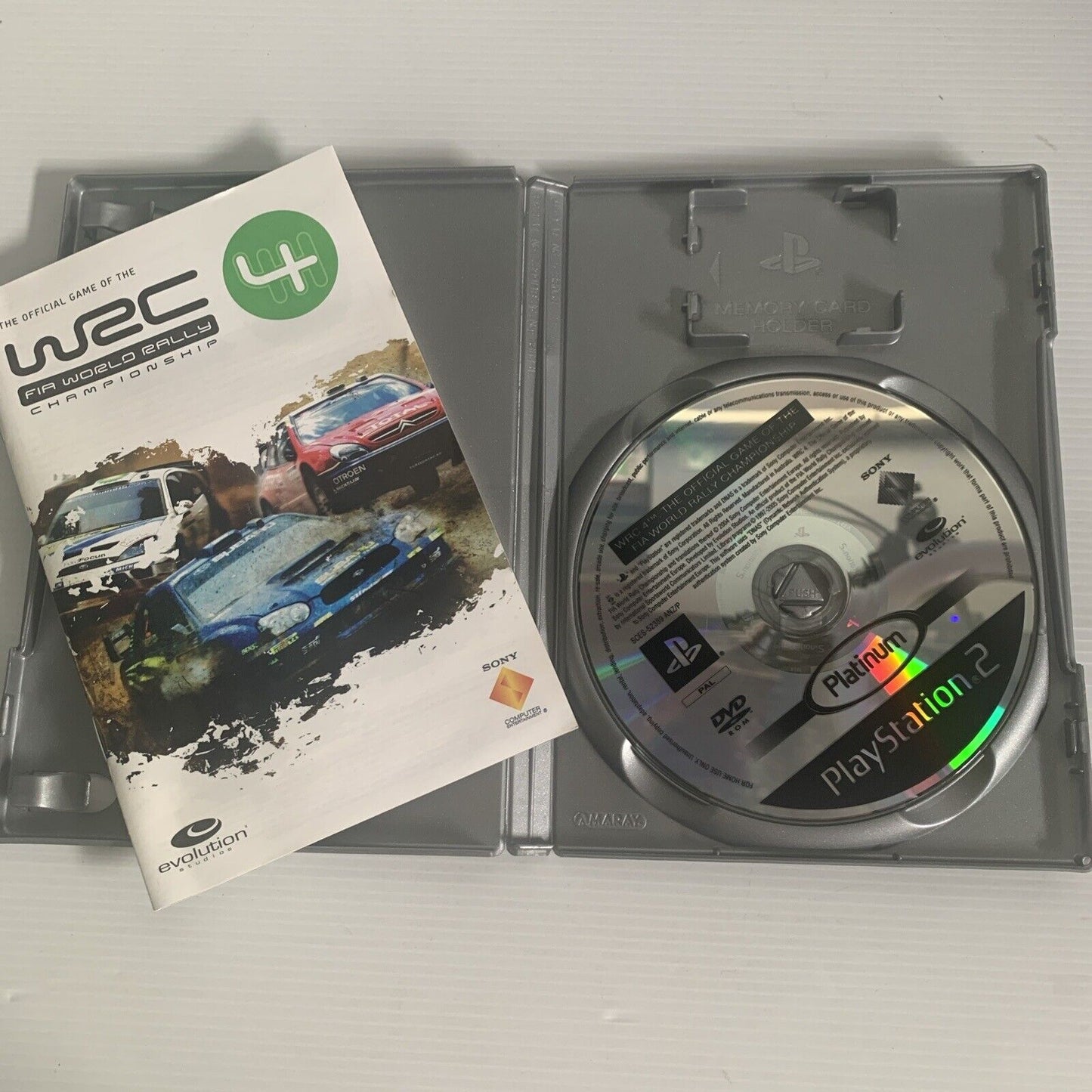 WRC 4 FIA World Rally Championship PS2 Game