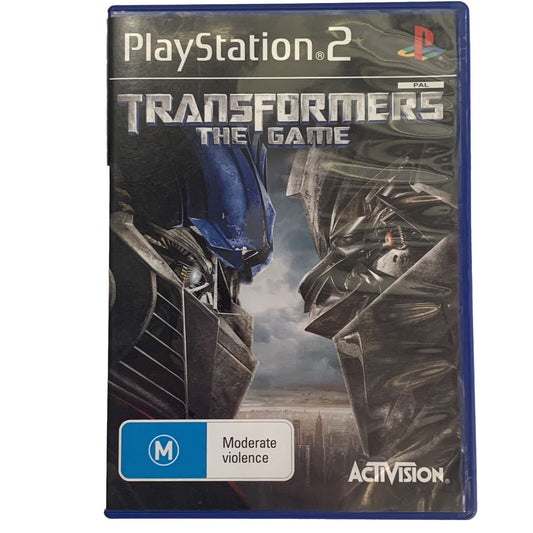 Transformers The Game PlayStation 2 PS2 Game