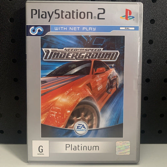 Need for Speed Underground PlayStation 2 PS2 Game