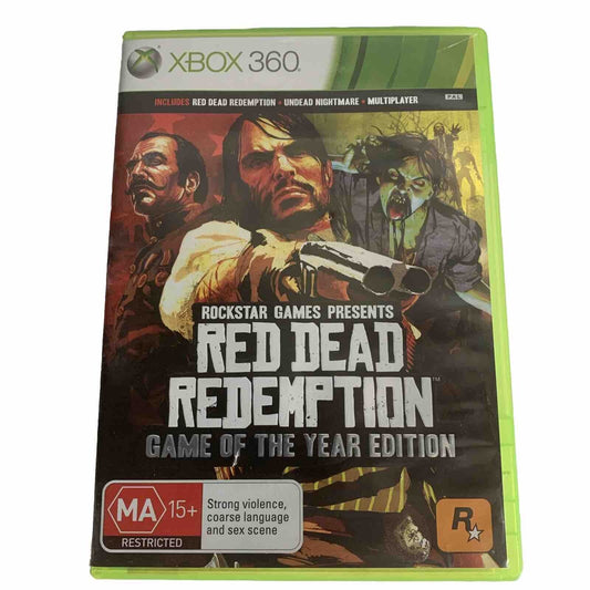 Red Dead Redemption Game of the Year Edition Xbox 360 Game