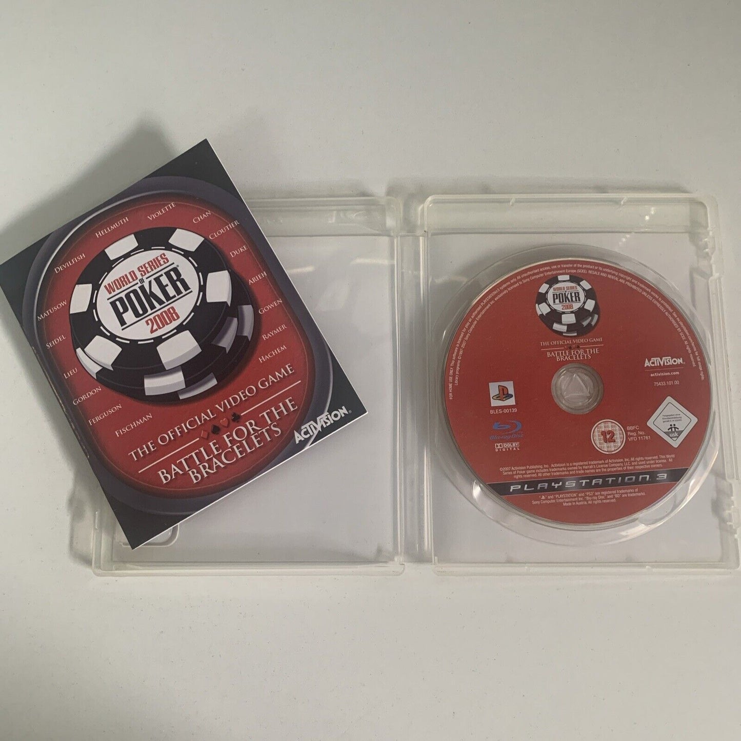 World Series of Poker 2008 PlayStation 3 PS3 Game