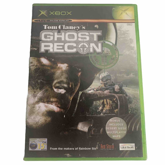 Tom Clancy's Ghost Recon Xbox Original Game