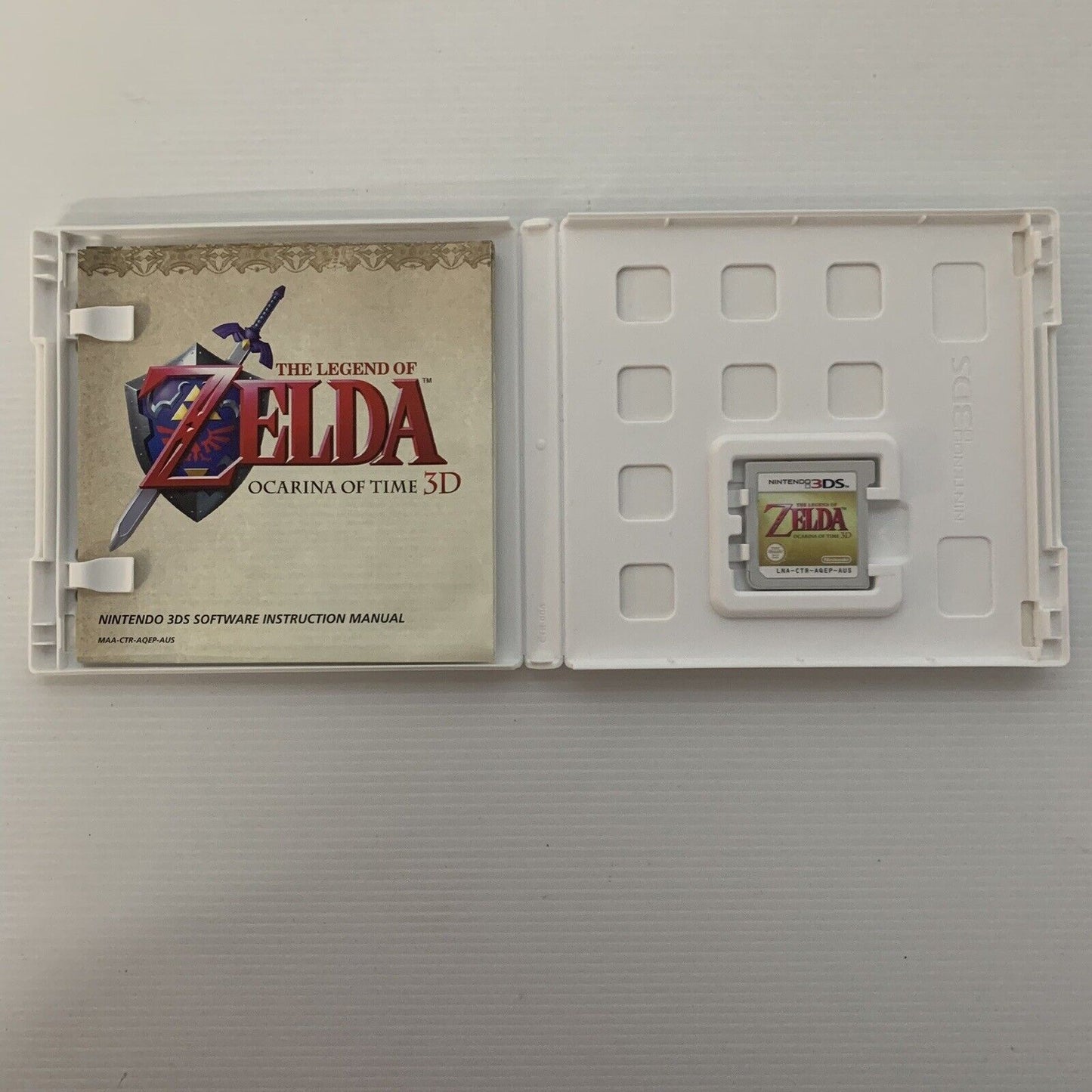 The Legend of Zelda Ocarina of Time 3D Game Nintendo 3DS