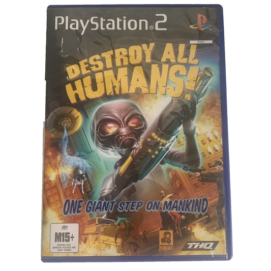 Destroy All Humans PlayStation 2 PS2 Game
