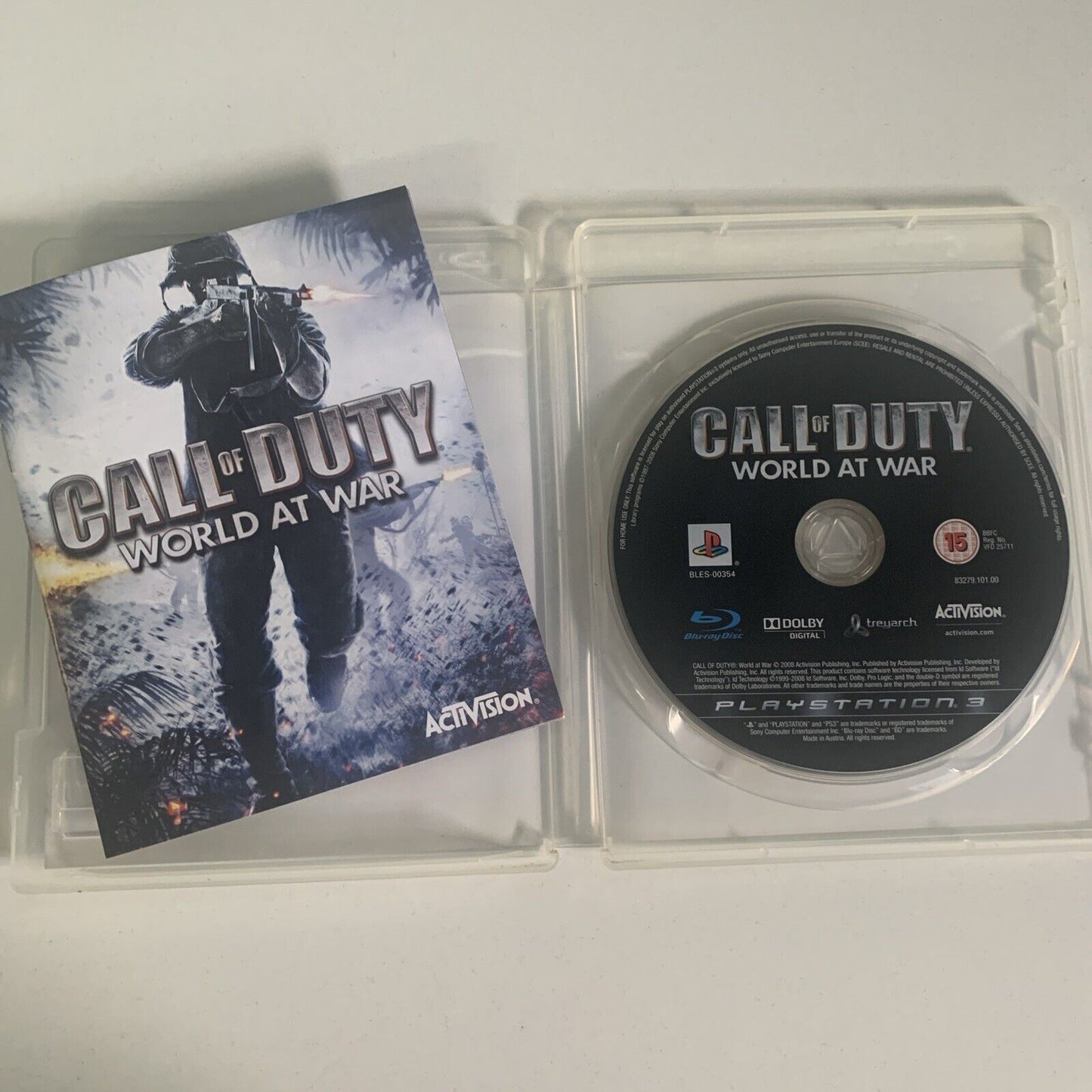 Call of Duty World at War PlayStation 3 PS3 Game