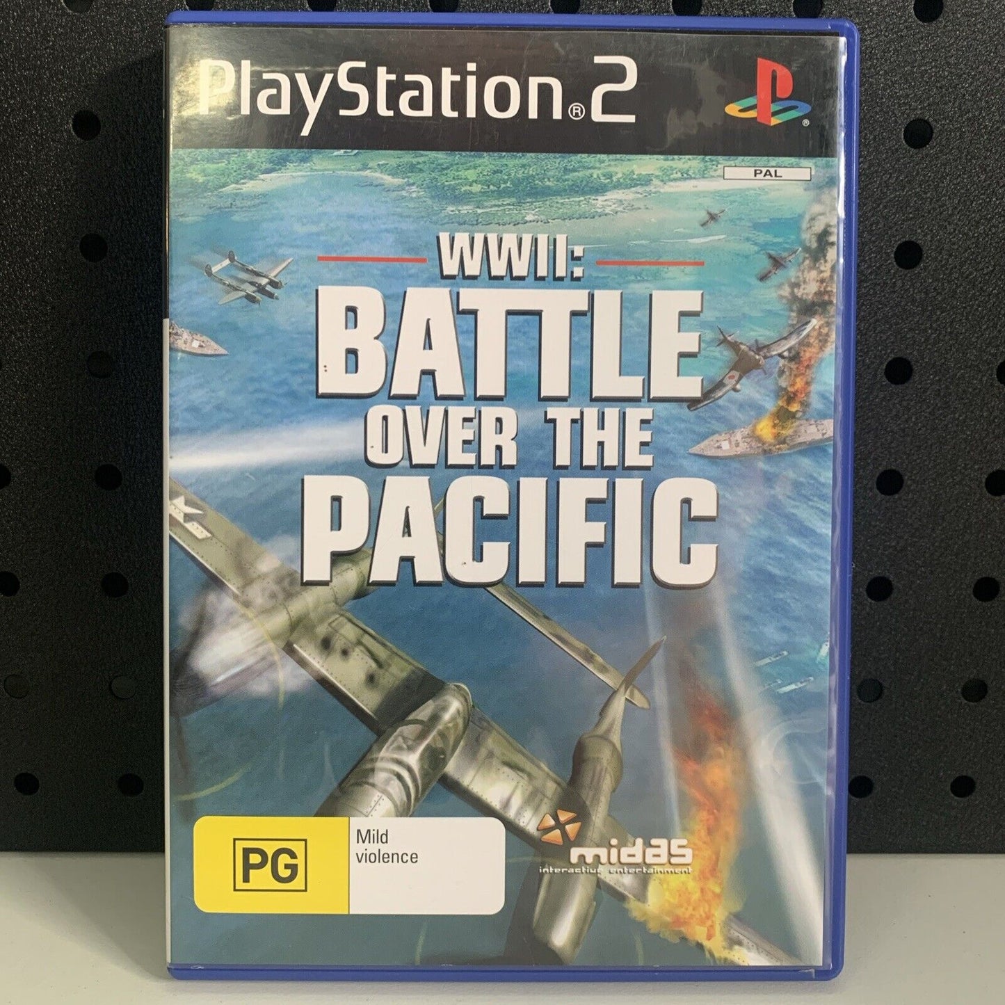 WWII: Battle Over The Pacific PlayStation 2 PS2 Game