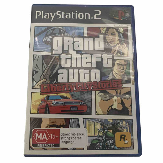 Grand Theft Auto Liberty City Stories GTA PlayStation 2 PS2 Game