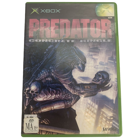 Predator Concrete Jungle Xbox Original Game
