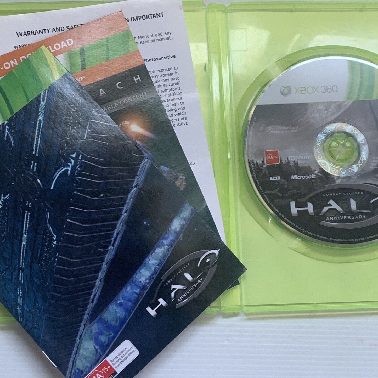 Halo Combat Evolved Anniversary Xbox 360 Game