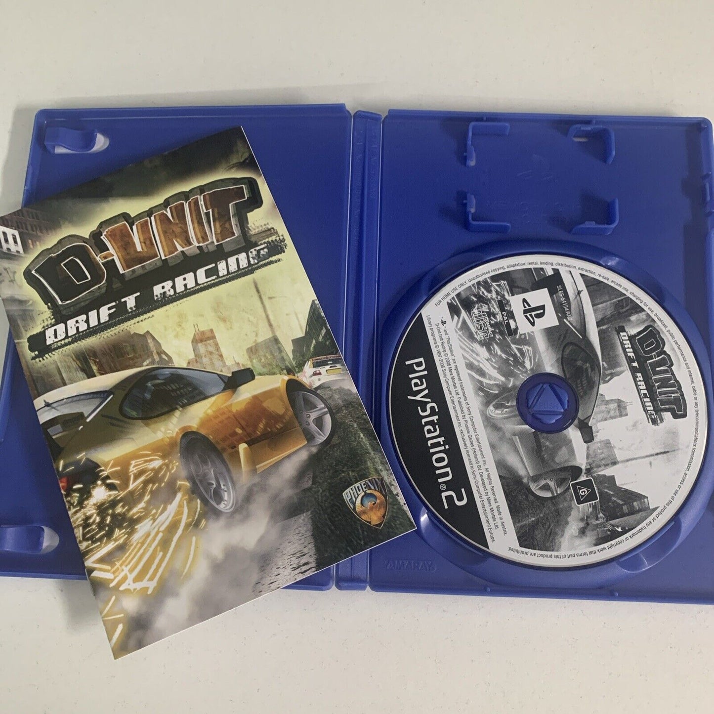 D Unit Drift Racing PlayStation 2 PS2 Game