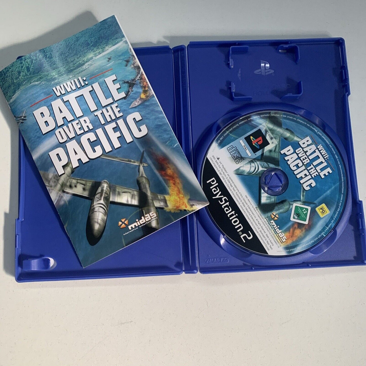 WWII: Battle Over The Pacific PlayStation 2 PS2 Game
