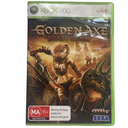 Golden Axe Beast Rider Xbox 360 Game